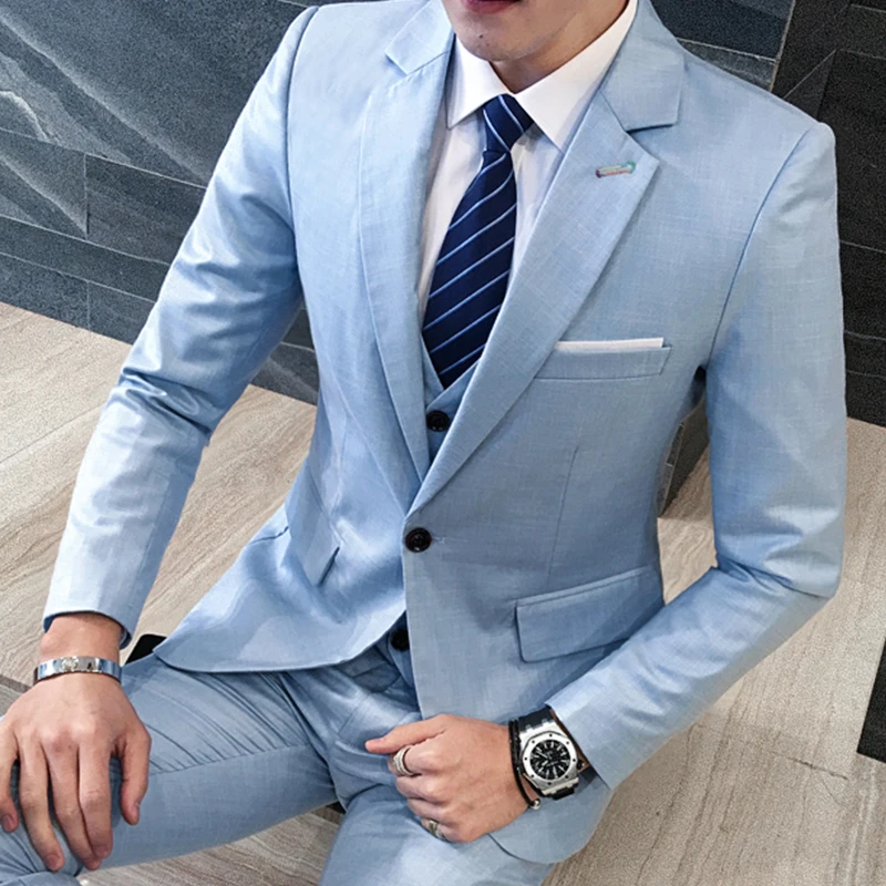 Men Formal Wear Sale - 남성 슬림핏 정장 캐주얼 드레스 수트