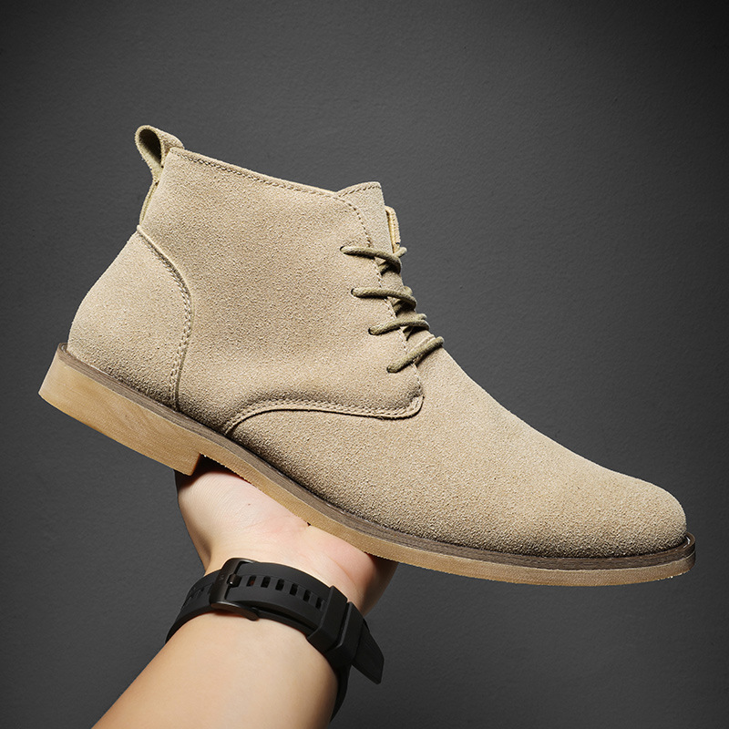 Men Formal Wear Shoes - 영국 스타일 브라운 첼시 부츠 남성용