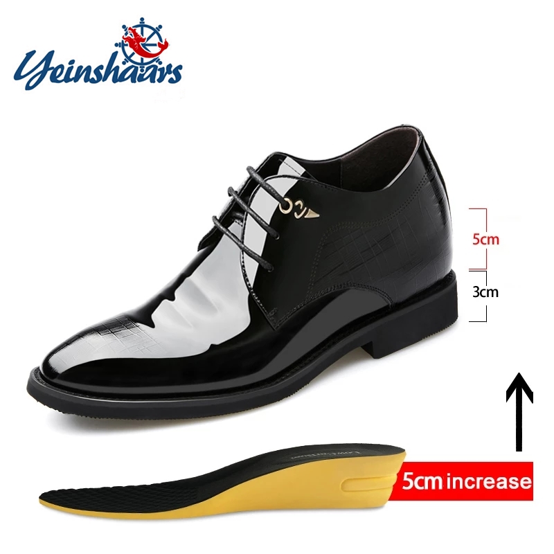 Men'S Used Formal Wear - 남성용 엘리베이터 슈즈, 특허 가죽, 정장
