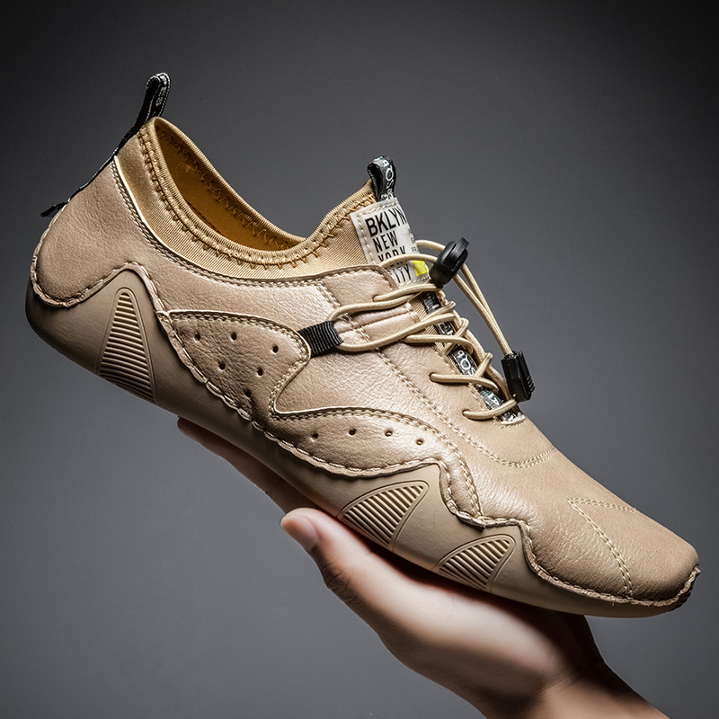 Men Formal Wear Shoes - 남성 운전 신발을위한 가죽 캐주얼 스니커즈