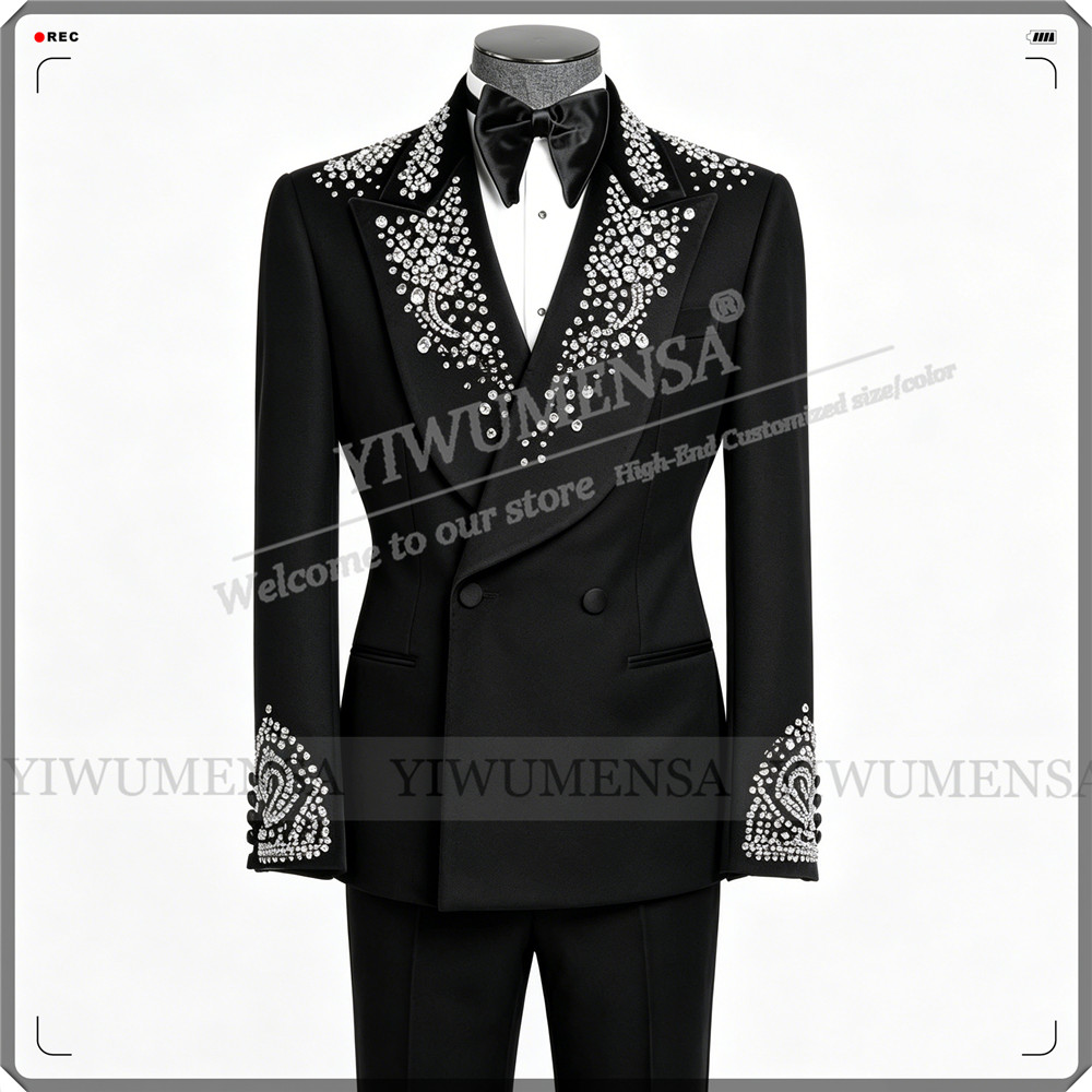 Men'S Formal Wear Attire - 남자를위한 럭셔리 웨딩 정장 라인 석