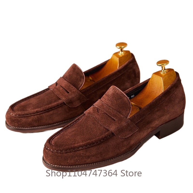 Men Formal Wear Shoes - 수제 가죽 신발 남성 캐주얼 로퍼