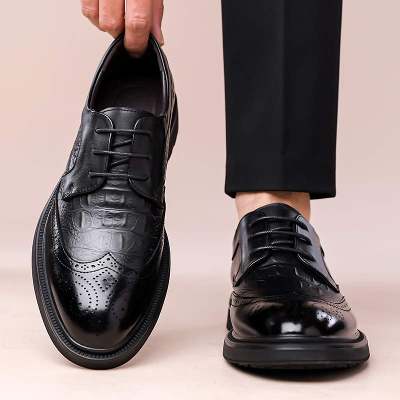 여름 신상 가죽 신발 남성 비즈니스 통풍구 부드러운 바 - Formal Men Office Wear Sandals 리뷰 및 가격