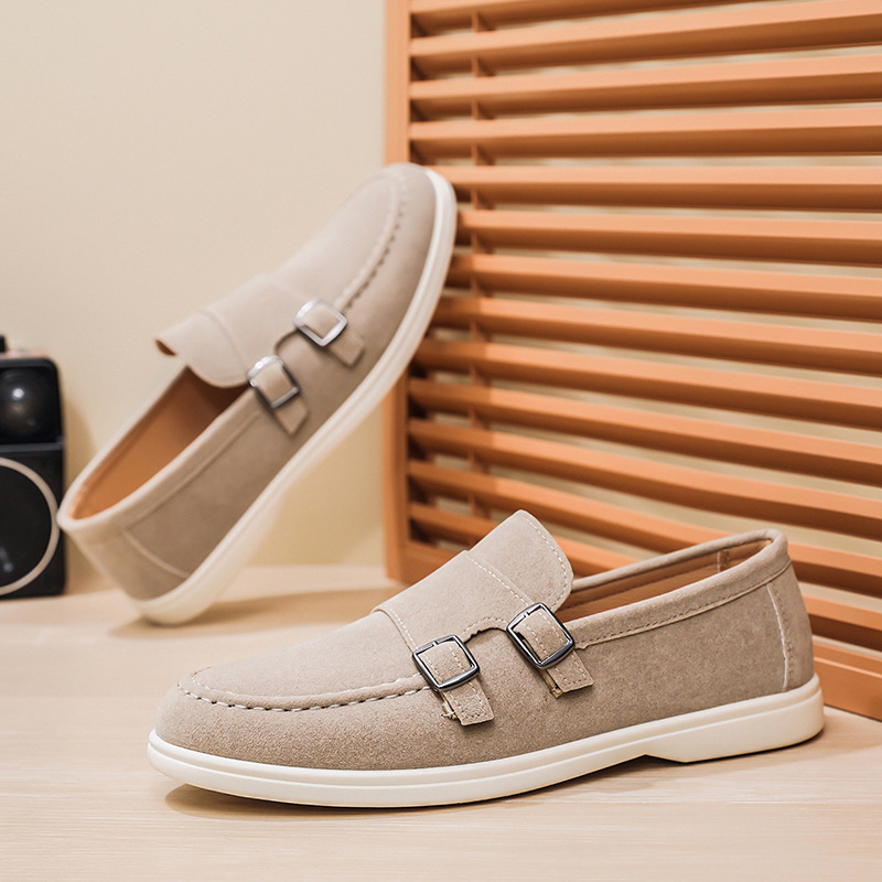 남성 캐주얼 슈즈 스웨이드 로퍼 패션 슬립온 가죽 신발 - Men Formal Wear Shoes 리뷰 및 가격