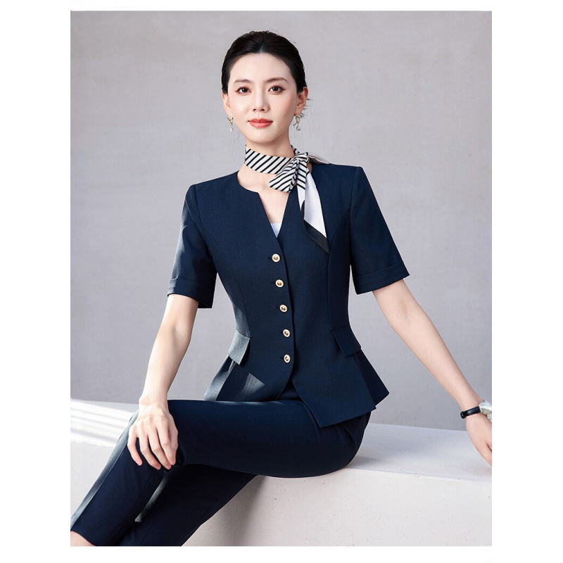 고급 여성용 반팔 정장 원피스, 우아한 프론트 데스크  - Dress Pant Flat Front 리뷰 및 가격