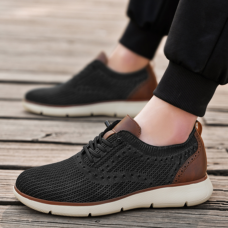 남성용 메쉬 캐주얼 스니커즈, 가볍고 통기성 좋은 드레 - Men Formal Wear Shoes 리뷰 및 가격