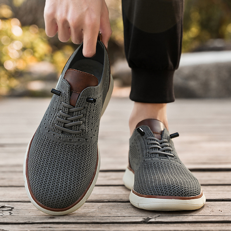 남성용 메쉬 캐주얼 스니커즈, 가볍고 통기성 좋은 드레 - Men Formal Wear Shoes 리뷰 및 가격
