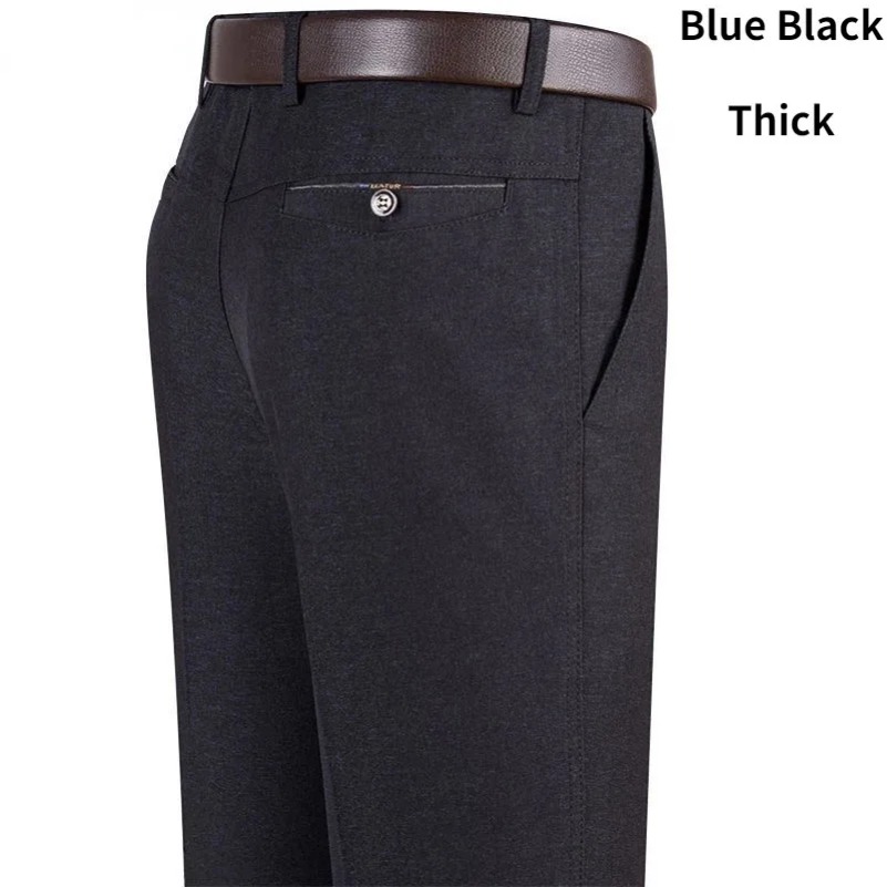남성용 얇은 비즈니스 캐주얼 바지, 솔리드 젠틀 두꺼운 - Men'S Used Formal Wear 리뷰 및 가격