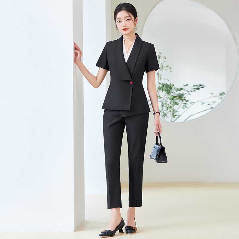 2025 여름 신상 반팔 정장 드레스 우아한 주얼리 매 - Dress Pant Flat Front 리뷰 및 가격