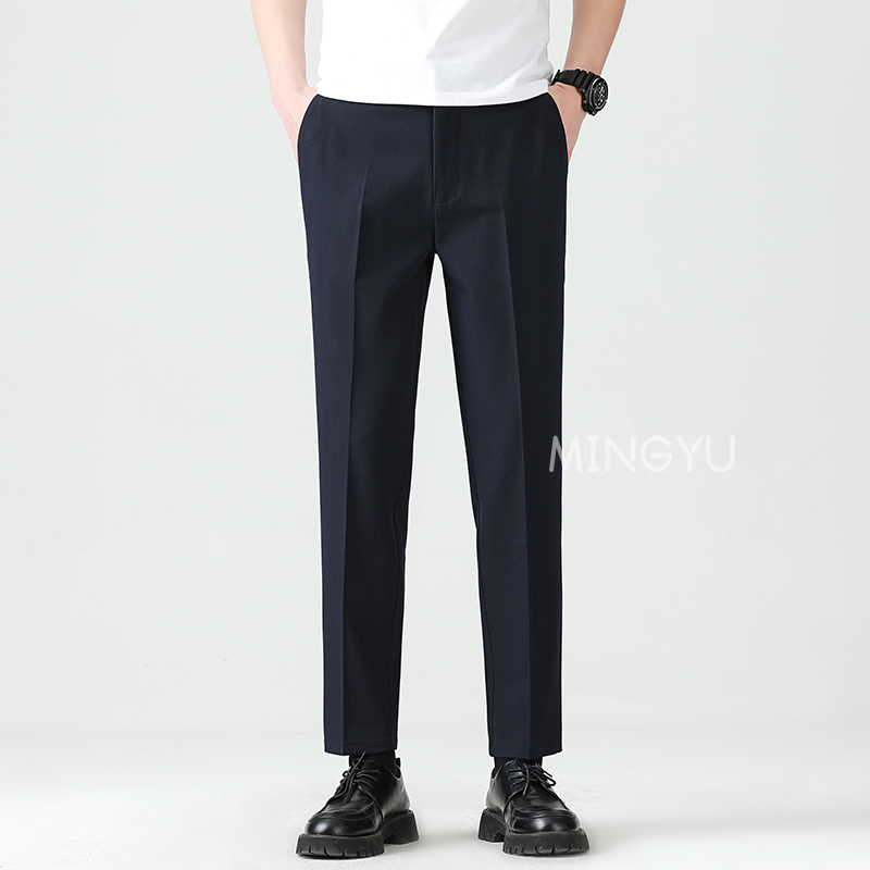 고품질 리오 셀 혼합 여름 발목 길이 바지 남성 비즈니 - Men'S Used Formal Wear 리뷰 및 가격