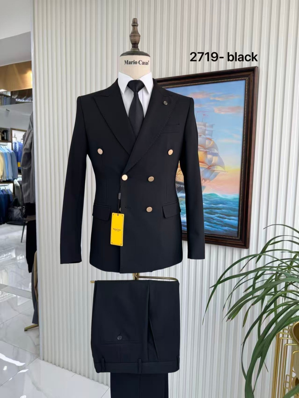 프리미엄 고급 남성 정장 2피스 약혼 파티복 더블 브레 - Men'S Formal Wear For Engagement 리뷰 및 가격