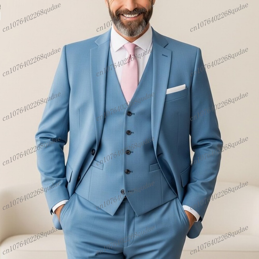 새로운 화이트 정장 남성 정장 웨딩 파티 신랑 들러리  - Formal Wear Jersey For Men 리뷰 및 가격