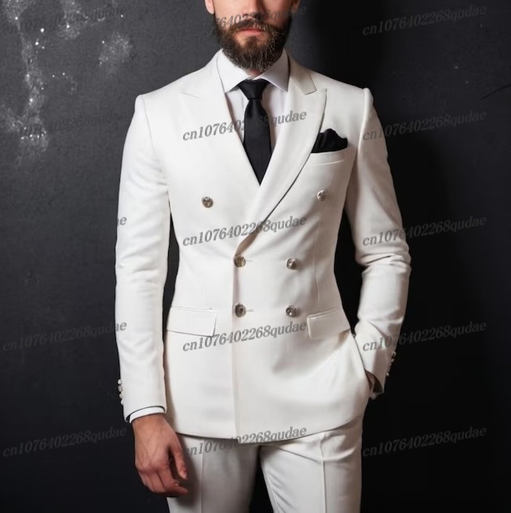 노란색 정장 남성 정장 웨딩 파티 신랑 정장 들러리 남 - Formal Wear Jersey For Men 리뷰 및 가격