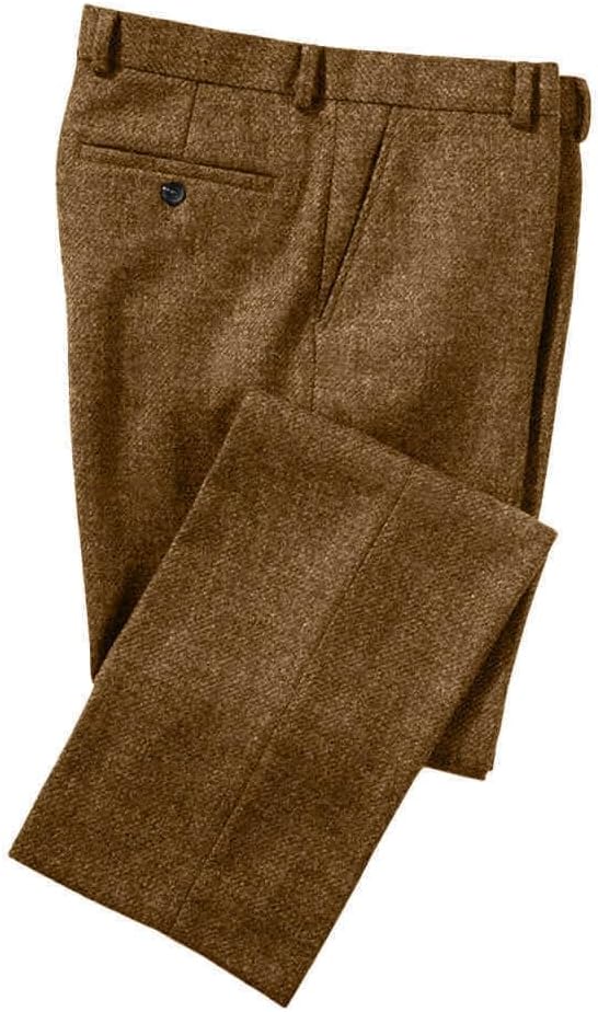 남성 슬림핏 트위드 혼방 정장 바지 솔리드 플랫 프론트 - Dress Pant Flat Front 리뷰 및 가격