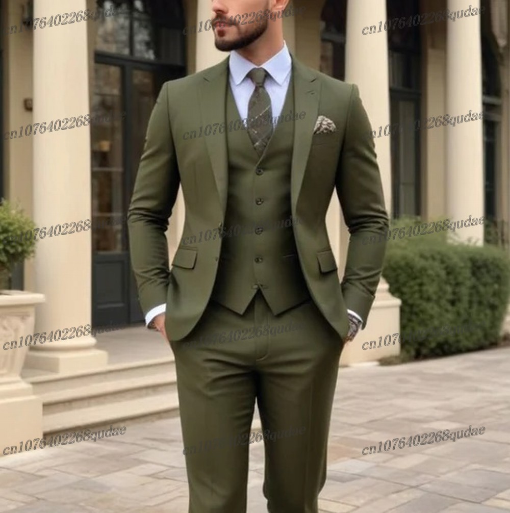 새로운 정장 아이보리 남성 정장 웨딩 파티 신랑 정장  - Formal Wear Jersey For Men 리뷰 및 가격